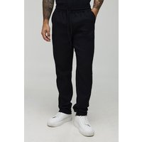 Slim-Fit Hose mit Bundfalte - Schwarz - XS, Schwarz Slim-Fit Hose mit Bundfalte - Schwarz - XS, Schwarz von boohooman