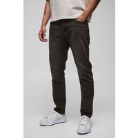 Slim Jeans - Grau - 34R, Grau von boohooman