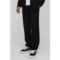 Smarte Hose mit geradem Bein - Schwarz - XS, Schwarz Smarte Hose mit geradem Bein - Schwarz - XS, Schwarz von boohooman