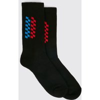 Socken mit Racing Point Stickerei - Schwarz - ONE SIZE, Schwarz Socken mit Racing Point Stickerei - Schwarz - ONE SIZE, Schwarz von boohooman