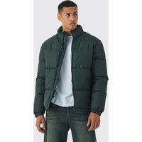 Steppjacke mit Trichterkragen - Khaki - XS, Khaki Steppjacke mit Trichterkragen - Khaki - XS, Khaki von boohooman
