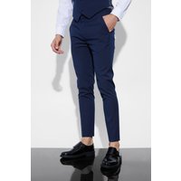 Mens Super Skinny Anzughose - Blau - 30, Blau von boohooman
