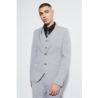 Super Skinny einreihige Anzugjacke - Grau - 38, Grau Super Skinny einreihige Anzugjacke - Grau - 38, Grau von boohooman
