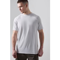 Mens Tall Man Active Gym Raglan T-shirt - Grau - S, Grau von boohooman