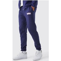 Mens Tall Man Jogginghose - Blau - XL, Blau von boohooman