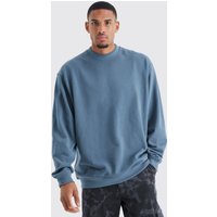 Mens Tall Oversize Sweatshirt - Blau - S, Blau von boohooman