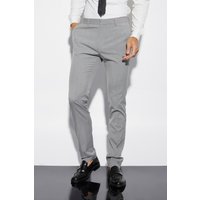 Mens Tall Skinny Anzughose - Grau - 30, Grau von boohooman