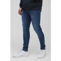 Tall Skinny Stretch Jeans - Blau - 30, Blau Tall Skinny Stretch Jeans - Blau - 30, Blau von boohooman