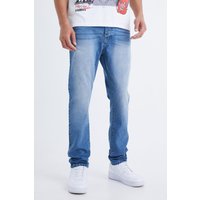 Tall Slim Jeans - Blau - 32, Blau von boohooman