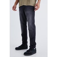 Mens Tall Slim Jeans - Schwarz - 30, Schwarz von boohooman