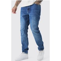 Tall Slim Jeans - Blau - 36, Blau Tall Slim Jeans - Blau - 36, Blau von boohooman