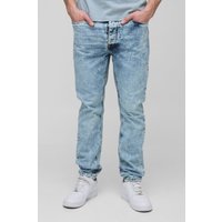 Tall Slim Jeans - Blau - 40, Blau Tall Slim Jeans - Blau - 40, Blau von boohooman