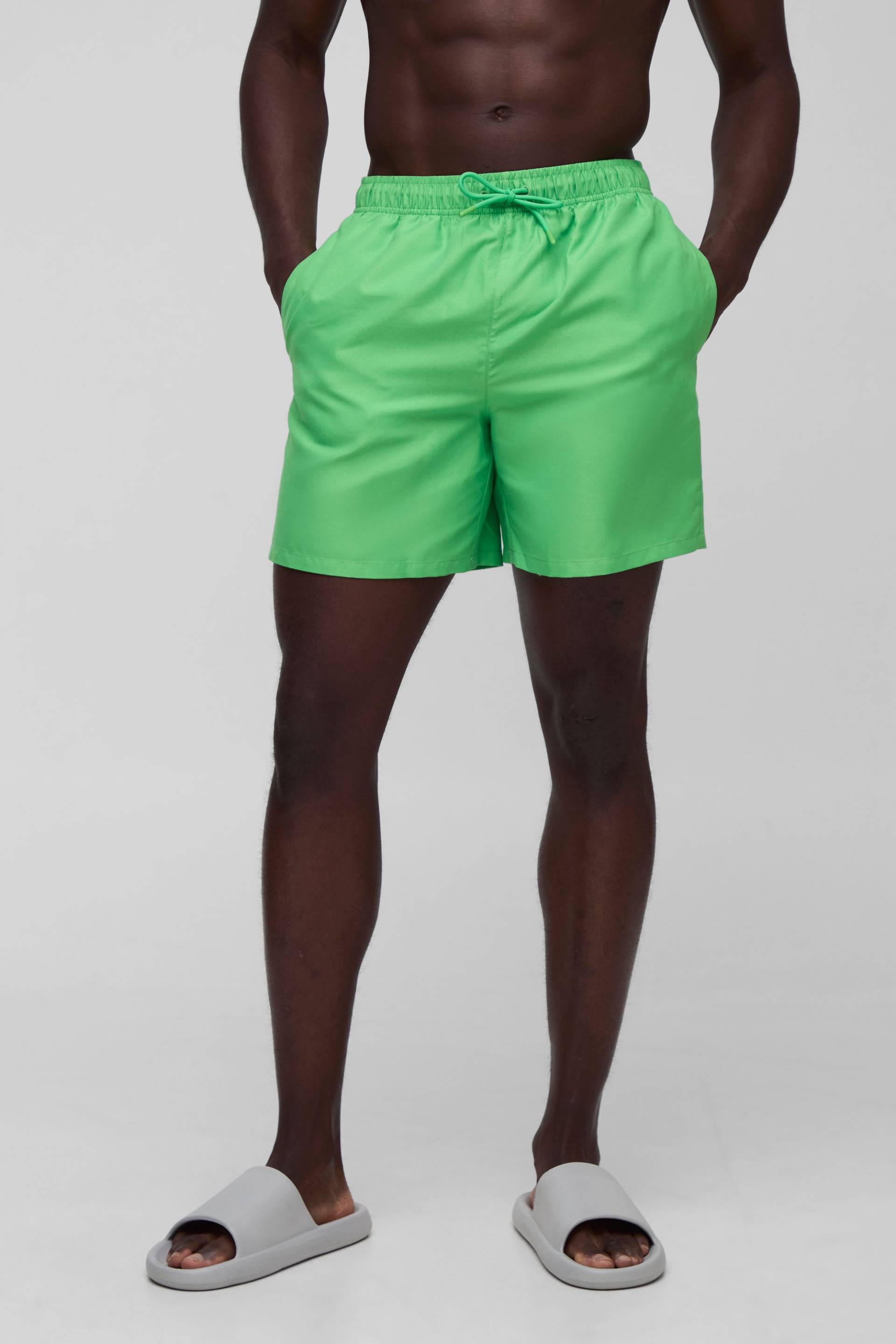 Mittellange Badehose von boohooman