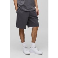 Mittellange Oversize Basic Shorts - Grau - XS, Grau Mittellange Oversize Basic Shorts - Grau - XS, Grau von boohooman