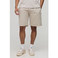 Mittellange Oversize Basic Shorts - Grau - XS, Grau Mittellange Oversize Basic Shorts - Grau - XS, Grau von boohooman