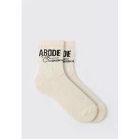 Mittellange Socken - Creme - ONE SIZE, Creme Mittellange Socken - Creme - ONE SIZE, Creme von boohooman