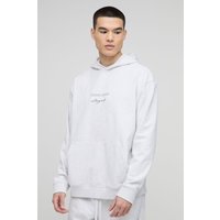 Oversize Hoodie mit Edition Limited Print - Grau - XS, Grau Oversize Hoodie mit Edition Limited Print - Grau - XS, Grau von boohooman