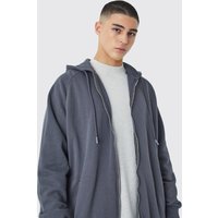Oversize Hoodie mit Reißverschluss von boohooman
