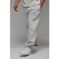 Oversize Jogginghose mit Training Dept Print - Grau - L, Grau Oversize Jogginghose mit Training Dept Print - Grau - L, Grau von boohooman
