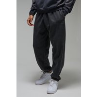 Oversize Jogginghose mit Training Dept Print - Schwarz - XS, Schwarz Oversize Jogginghose mit Training Dept Print - Schwarz - XS, Schwarz von boohooman
