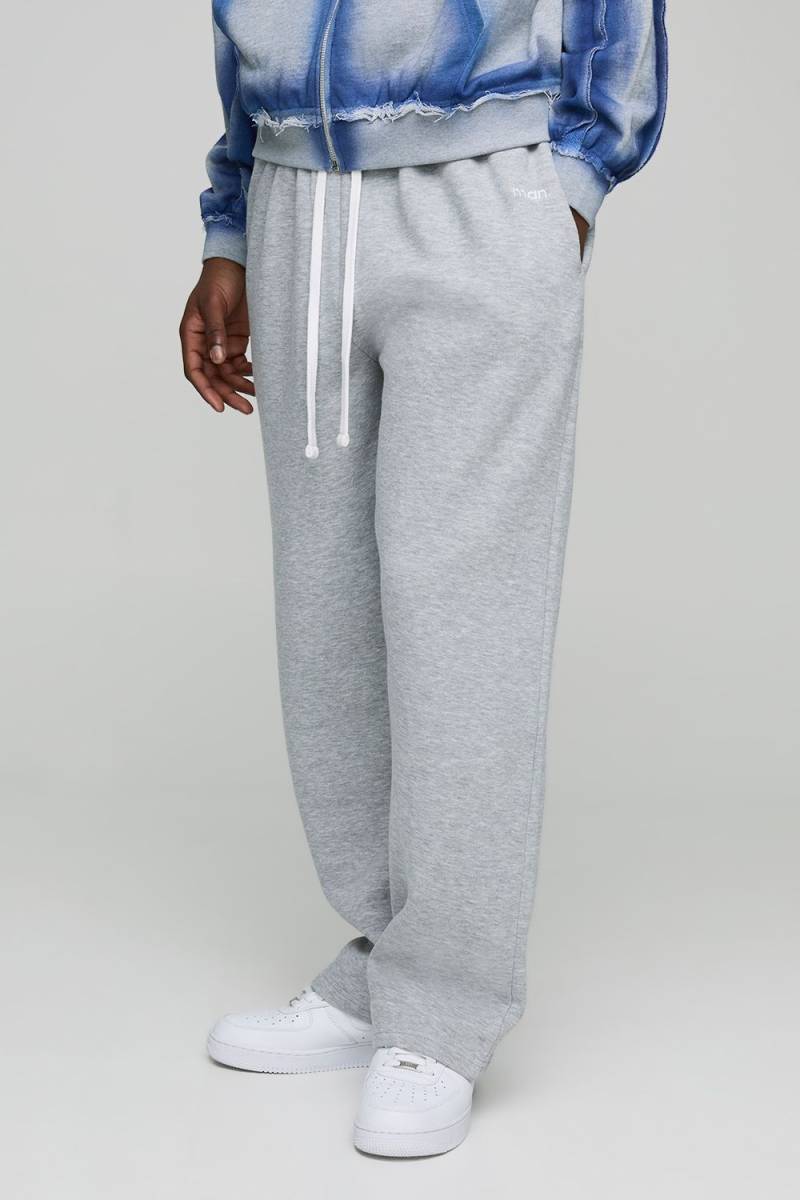 Oversize Man Jogginghose - Grau - M, Grau von boohooman