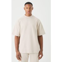 Oversize Man Raglan T-Shirt - Grau - XS, Grau Oversize Man Raglan T-Shirt - Grau - XS, Grau von boohooman