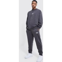 Oversize Man Sweatshirt-Trainingsanzug von boohooman