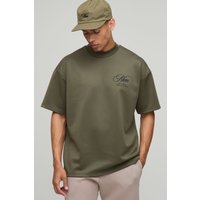 Oversize Man T-Shirt - Khaki - XS, Khaki Oversize Man T-Shirt - Khaki - XS, Khaki von boohooman