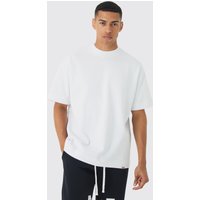 Oversize Man T-Shirt - Weiß - XS, Weiß Oversize Man T-Shirt - Weiß - XS, Weiß von boohooman