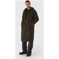 Oversize Mantel in Khaki - S, Khaki Oversize Mantel in Khaki - S, Khaki von boohooman