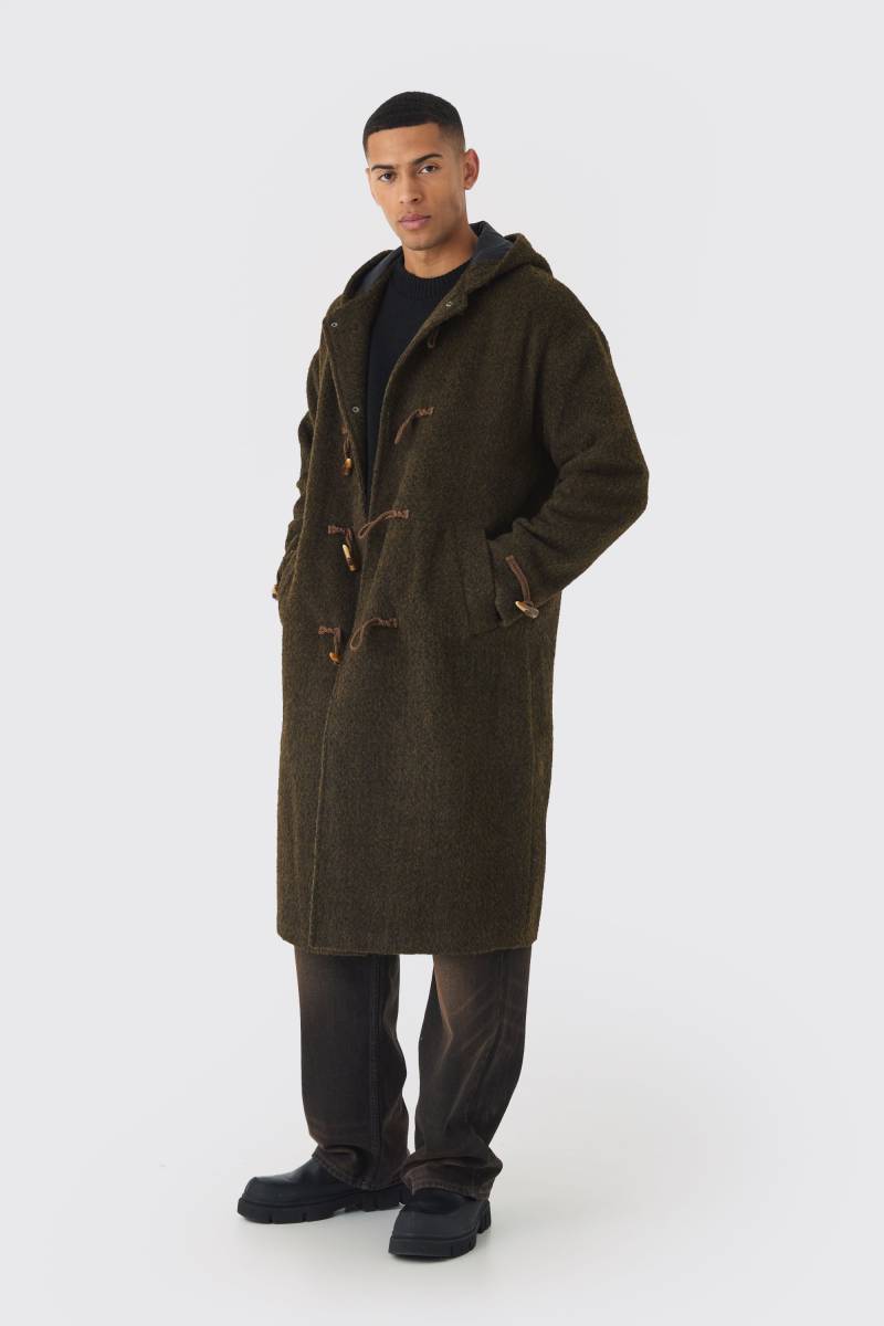 Oversize Mantel in Khaki - XS, Khaki Oversize Mantel in Khaki - XS, Khaki von boohooman
