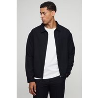 Oversize Overshirt mit Tasche - Schwarz - XS, Schwarz Oversize Overshirt mit Tasche - Schwarz - XS, Schwarz von boohooman