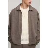 Oversize Overshirt mit Tasche von boohooman