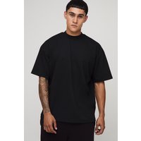 Oversize Premium T-Shirt - Schwarz - XS, Schwarz von boohooman