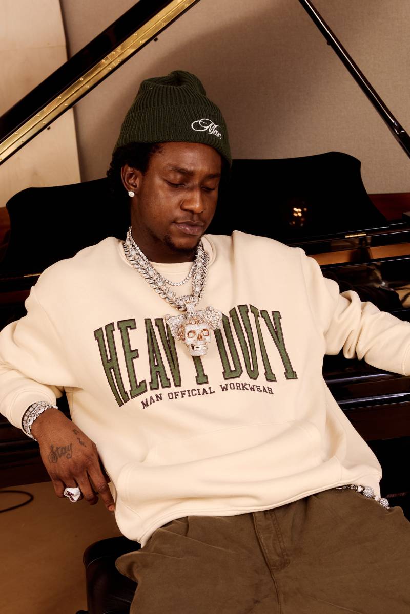 Oversize Sweatshirt - Ecru - XS, Ecru von boohooman