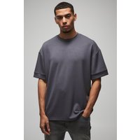 Oversize T-Shirt - Grau - S, Grau Oversize T-Shirt - Grau - S, Grau von boohooman