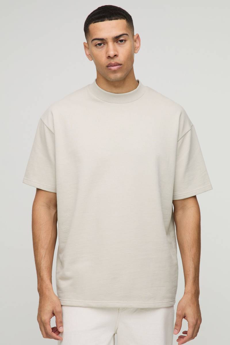 Oversize T-Shirt - Grau - XS, Grau Oversize T-Shirt - Grau - XS, Grau von boohooman