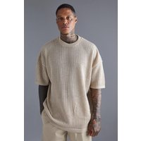 Oversize T-Shirt - Grau - XS, Grau Oversize T-Shirt - Grau - XS, Grau von boohooman