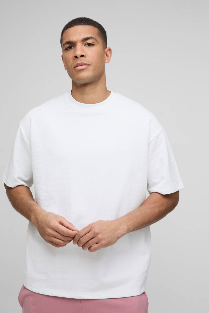 Oversize T-Shirt - Weiß - XS, Weiß Oversize T-Shirt - Weiß - XS, Weiß von boohooman