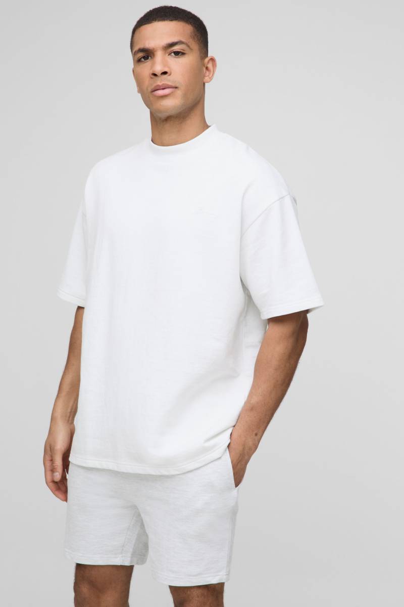 Oversize T-Shirt mit BM-Print von boohooman