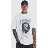 Oversize T-Shirt mit Official Print von boohooman