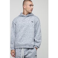 Kastiger Oversize Official Hoodie - Grau - XS, Grau Kastiger Oversize Official Hoodie - Grau - XS, Grau von boohooman