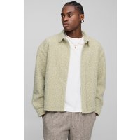 Oversize Overshirt - Grün - XS, Grün Oversize Overshirt - Grün - XS, Grün von boohooman