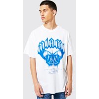 Oversized Miami Butterfly Graphic T-shirt von boohooman