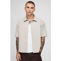 Oversize Hemd - Grau - XS, Grau Oversize Hemd - Grau - XS, Grau von boohooman