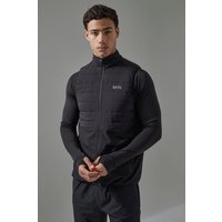 Packbare Man Active Weste - Schwarz - XS, Schwarz Packbare Man Active Weste - Schwarz - XS, Schwarz von boohooman
