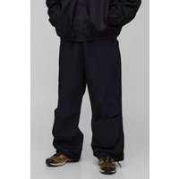 Parachute Hose in Knitteroptik - Schwarz - XS, Schwarz Parachute Hose in Knitteroptik - Schwarz - XS, Schwarz von boohooman