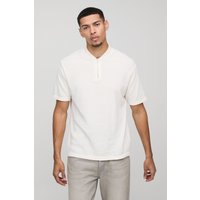 Pique Poloshirt von boohooman