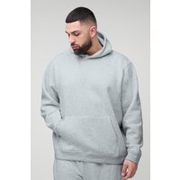 Plus 330Gmode Basic Hoodie - Grau - XXXL, Grau von boohooman