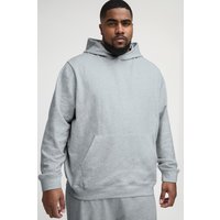 Plus Basic Hoodie - Grau - 5XL, Grau von boohooman